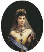 Konstantin Makovsky, Portrait of Empress Maria Feodorovna